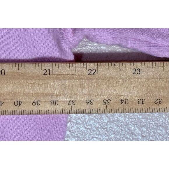 “Have a Holly Dolly Christmas” Light Pink Crewneck Holiday Sweatshirt Medium - Picture 10 of 11